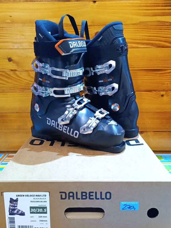 LYŽIARKY DALBELLO GREEN VELOCE MAX LTD 80 30MP ---MODEL 2024---